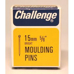 Moulding Pins (Veneer Pins) - Bright Steel (Box Pack)