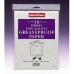 Greaseproof Sheets (16)