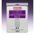 Greaseproof Bags (15)