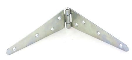 Strap hinges zinc plated