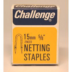 Netting Staples - Zinc Plated (Box Pack)