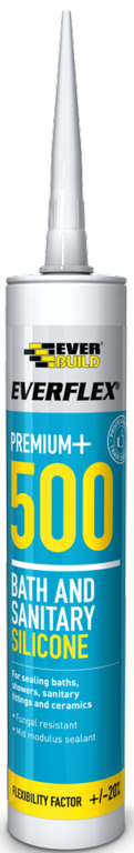 Everflex 500 Bath & Sanitary Silicone 310ml