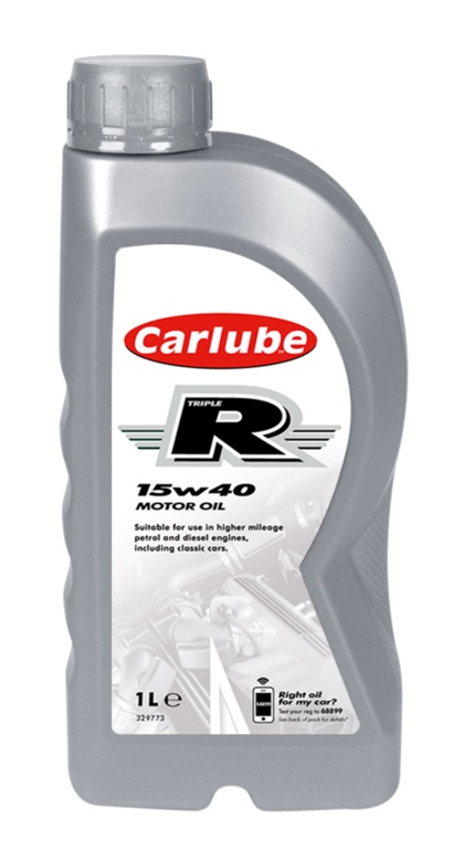 Triple R 15W-40 High Mile Engine Oil