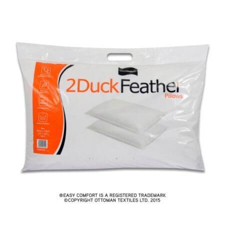 Twin Duck Feather Pillows