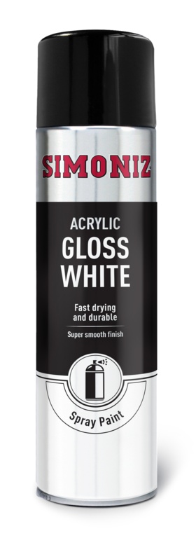 Spray Paint - Gloss White (Aerosol)