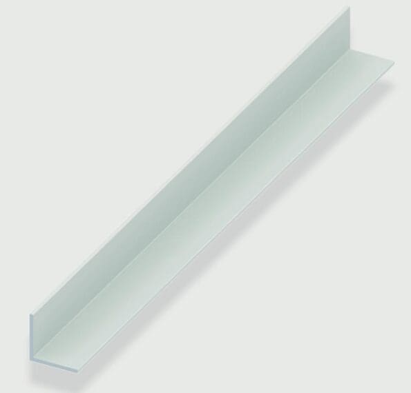 Angle Equal Sided - White Plastic