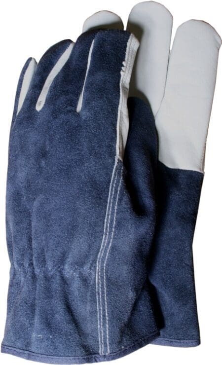 Premium Leather and Suede gloves large