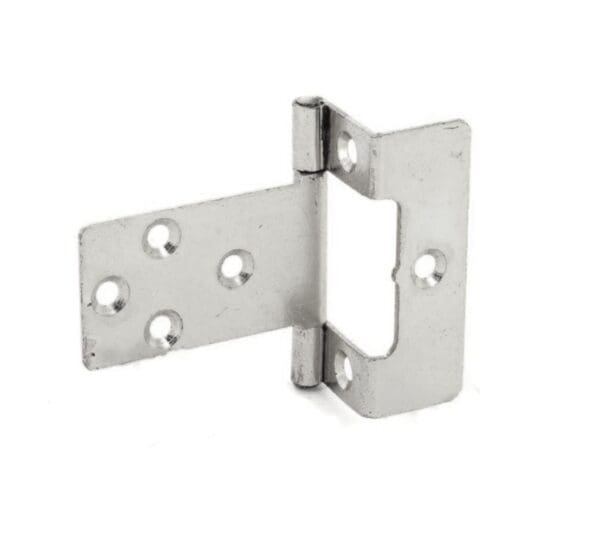 Flush Hinges 5/8" Cranked Zinc Plated (Pair)