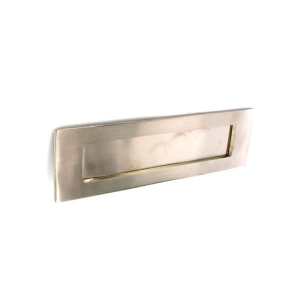 Brushed Nickel Letter Plate