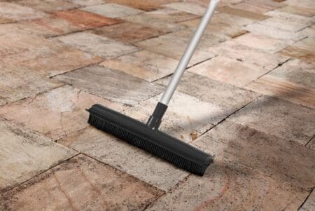 Rubber Bristled Broom