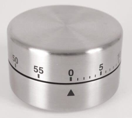 Stainless Steel 60 Minute Timer