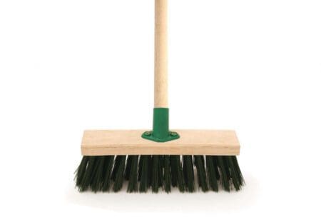 Green PVC Brush & Handle