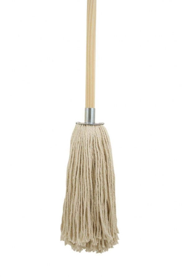 Cotton Mop & Wooden Handle