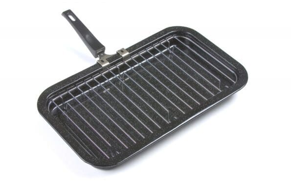 Black Enamel Grill Pan