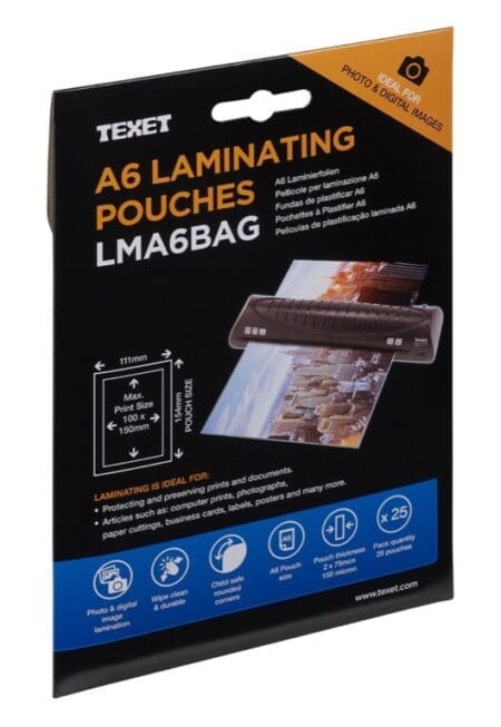 Laminating Pouches A6