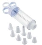 Icing Syringe With 8 Nozzles