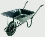 Builders Wheelbarrow With Pneumatic Tyre