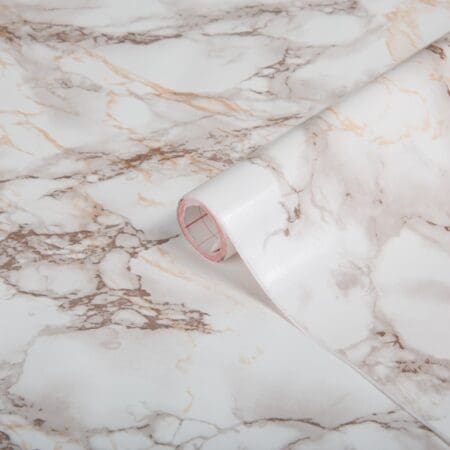 Self Adhesive Film Marble Brown