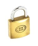 Tricircle Brass Padlock