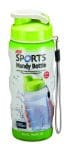 Green Sports Handy Bottle with Carry Strap