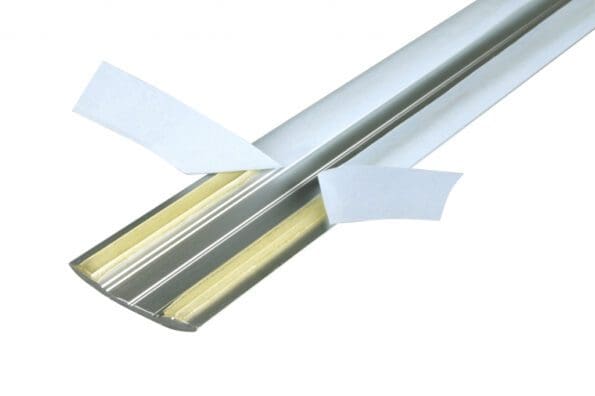 Euro Coverstrip Self Adhesive Silver