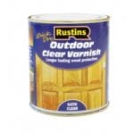 Quick Dry Outdoor Clear Varnish Satin
