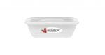Food Container Rectangular Clipped Lid