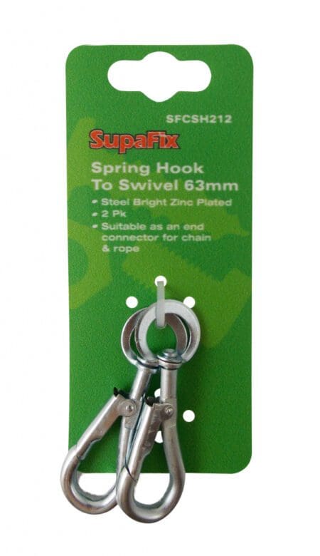 Spring Hook to Swivel Pack 2