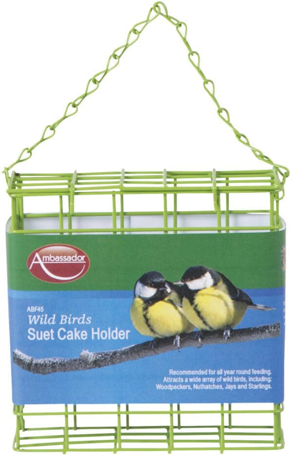 Wild Birds Suet Cake Holder