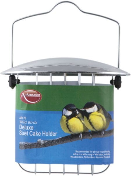 Wild Birds Deluxe Suet Cake Holder