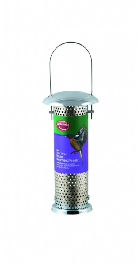 Wild Birds Deluxe Nyger Seed Feeder