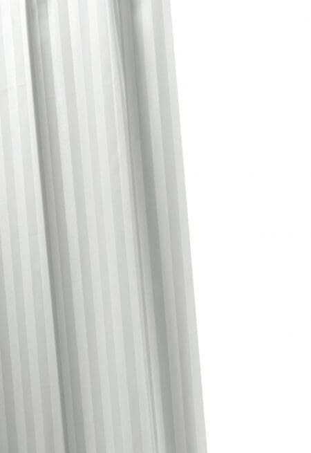 Woven Stripe Shower Curtain