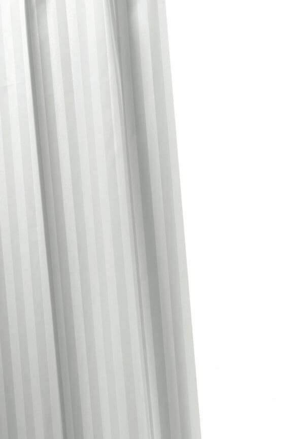 Woven Stripe Shower Curtain