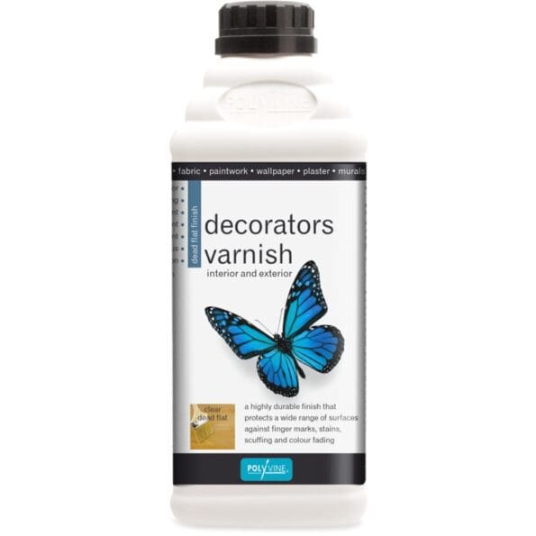 Protective Decorators Varnish Dead Flat Finish