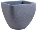 Square Top Round Base Planter