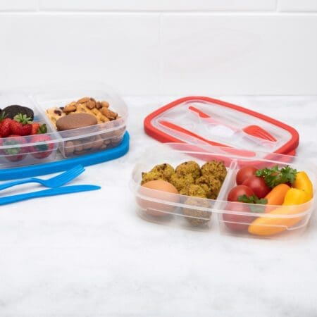 Lunch Box With Cutlery