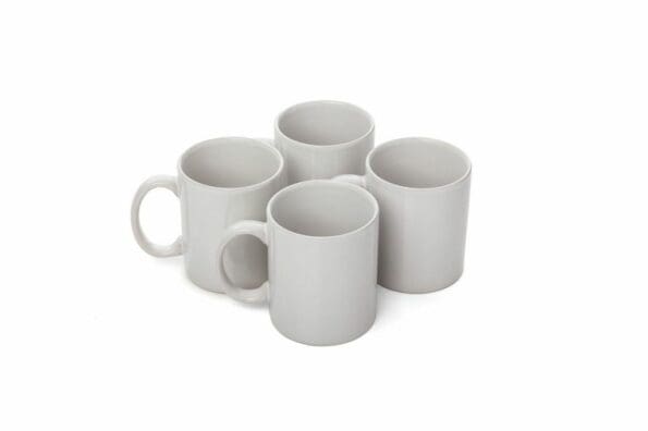 White Mug Set