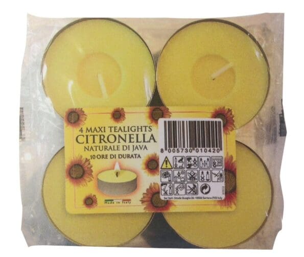 Citronella Maxi Tealights