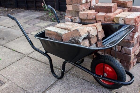 Boxed Black Builders Wheelbarrow