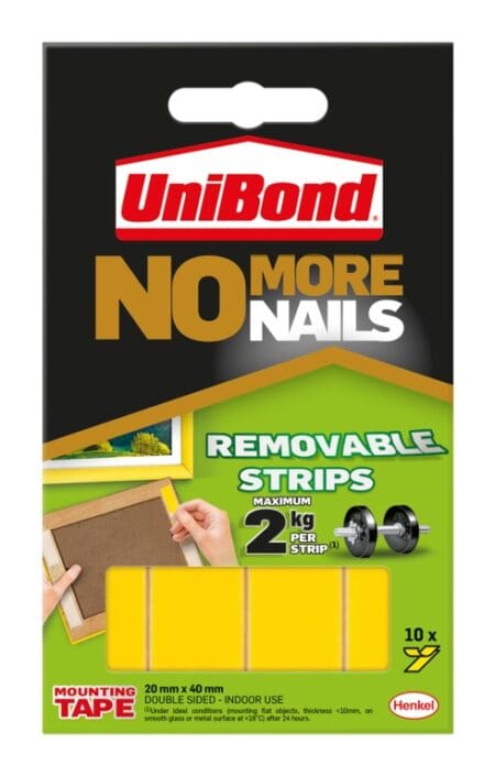 No More Nails Removeable strips
