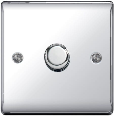 Chrome 2 Way Dimmer Switch 400w