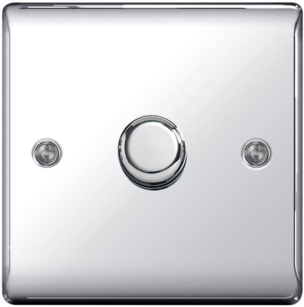 Chrome 2 Way Dimmer Switch 400w