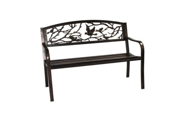 Bird Back Metal Bench