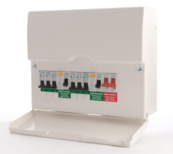 Dual RCD Pre-Pop Consumer Unit