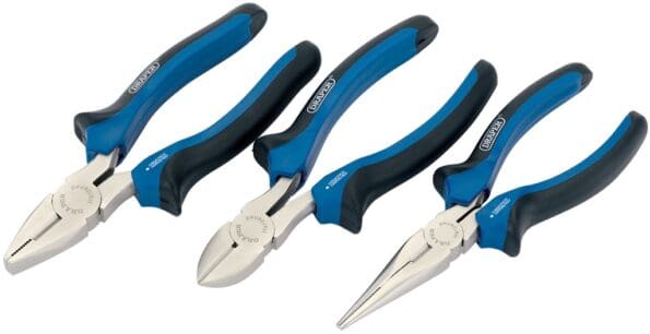 Soft Grip Pliers Set