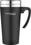 Soft Touch Travel Mug Black