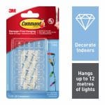 Clear Decorating Clips with Clear Strips