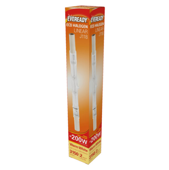 Eco Halogen Linear 220-240v 118mm Boxed