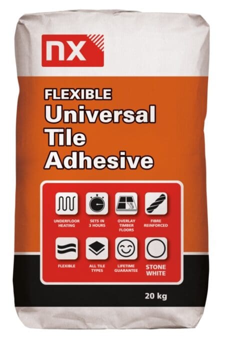 Stone White Universal Flexible Tile Adhesive