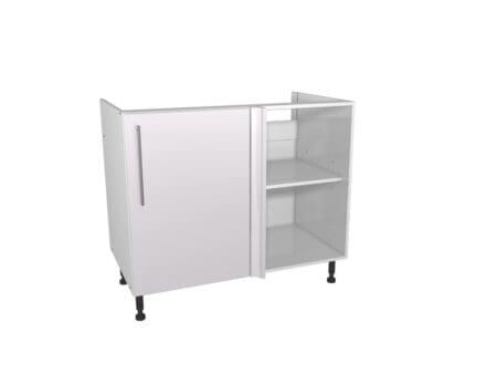 Paris White Corner Base Unit